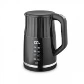 Чайник BQ KT1801SW черный 86198284 2.2кВт, 1.7л двойной корпус, поддрежка темп-ры