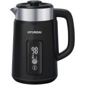 Чайник Hyundai HYK-S3505 1.5л. 2.2кВт черный корпус: металл