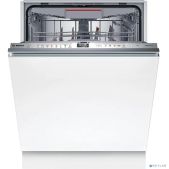 Встраиваемая посудомоечная машина Bosch SMV6ECX93E загрузка на 13 комплектов посуды, сенсорное управление, 8 программ, 59.8x55x81.5 см, нержавеющая сталь цвет, сушка: с открыванием дверцы/с теплообменником, индикация на полу: проекция дисплея