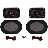 Колонки автомобильные ACV PB-462G 4х6 10х16см овал, 2-х полосная, 65Вт