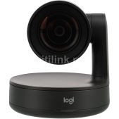 Веб-камера Logitech 960-001242 ConferenceCam Rally черный (3840x2160) USB3.0 с микрофоном для ноутбука