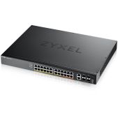 Коммутатор Zyxel NebulaFlex Pro XGS2220-30HP-EU0101F 24x100Mb 24G 2x10G 4SFP 4SFP+ 26PoE 26PoE+ 400W управляемый