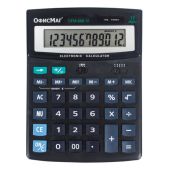 Калькулятор настольный 12 разрядов Офисмаг OFM-888-12 200х150мм, двойное питание, 250224