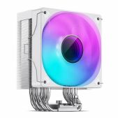 Кулер для процессора Jonsbo CR-1000 V2 PRO Color White LGA1700/1200/115X/AM5/AM4 TDP 230W PWM 120mm Dynamic Multi-Color LED Fan белый