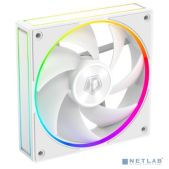 Вентилятор ID-Cooling AF-127-ARGb-W 120x120x27мм PWM, резиновые углы, белый, 500-2000об/мин Box