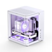 Корпус mATX без БП Jonsbo TK-1 2.0 White белый
