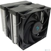 Кулер для процессора Deepcool AG620 Digital LGA1700/1200/115X/AM5/AM4 TDP 260W, PWM, Dual вентилятор 120мм, 6 тепл. трубок, черный RET