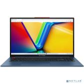 Ноутбук 15.6 Asus 90NB0ZK1-M003Y0 K5504VA-MA086W 2880x1620 OLED Intel i5-13500H 2.6GHz 16384Mb 512PCIGb SSD noDVD Int:Intel Iris Xe Graphics Cam BT Wi-Fi 75WHr 1.7kg Solar Blue Win11Home