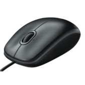 Мышь Logitech B100 910-006605 USB черная