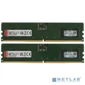 Модуль памяти DDR5 16Gb 4800MT/s Kingston KVR48U40BS6K2-16 16Gb 4800MT/s CL40 DIMM Kit of 2 1Rx16