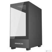 Корпус mATX без БП Powercase CVMMB-L0 Vision Micro M, Tempered Glass, чёрный