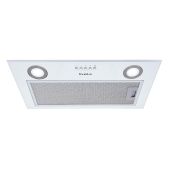 Вытяжка встраиваемая Evelux Margit 60 W полновстраиваемая в шкаф, 60см, отвод/циркуляция, механический контроль, 3 скорости работы, производительность 750 м3/ч, LED освещение, металл, белый, 525х291х197.5мм