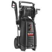 Минимойка Elitech HD HPW3000IFR 3000Вт, 180бар, 8.7л/мин, шланг 10м, кабель 5м, 27кг, Al-помпа, асинх.бщ двигатель, самовсасывающая, катушка для намотки кабеля, встроенный бачок для шампуня, аксессуары, колеса