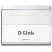 Маршрутизатор D-link DSL-224/R1A DSL-224 VDSL2/ADSL2+ N300 Wi-Fi Router, 4x100Base-TX LAN, 2x5dBi external antennas, Annex A, DSL port, Ethernet WAN support