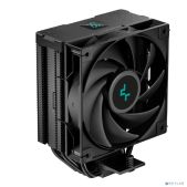 Кулер для процессора Deepcool AG400 Digital BK LGA1700/1200/115X/AM5/AM4 TDP 220W, PWM, вентилятор 120мм, 4 тепл. трубки, черный RET