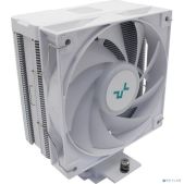 Кулер для процессора Deepcool AG400 Digital WH ARGb LGA1700/1200/115X/AM5/AM4 TDP 220W, PWM, ARGb вентилятор 120мм, 4 тепл. трубки, белый RET