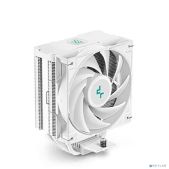 Кулер для процессора Deepcool AG400 Digital WH LGA1700/1200/115X/AM5/AM4 TDP 220W, PWM, вентилятор 120мм, 4 тепл. трубки, черный RET