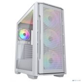 Корпус E-ATX без БП Cougar Uniface X RGb White 3x140mm ARGb +1x120мм ARGb Fan, ARGb вентилятор Hub, белый