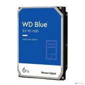 Жесткий диск SATA3 6Tb 5400rpm 256Mb Western Digital WD60EZAX Blue