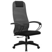 Кресло Brabix 532915 Premium Ultimate EX-800 черно-серое пластик, плотная двойная сетка Х2