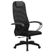 Кресло Brabix 532914 Premium Ultimate EX-800 черное, пластик, плотная двойная сетка Х2