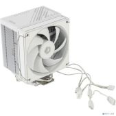 Кулер для процессора ID-Cooling FROZN A610 ARGb White LGA20XX/1700/1200/115X/AM5/AM4 TDP 250W, PWM, черный, 6 тепл.трубок + медная база, ARGb вентилятор 120мм, белый RET