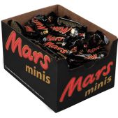Батончики мини Mars Minis 56730 шоколадные с нугой и карамелью в молочном шоколаде 1кг