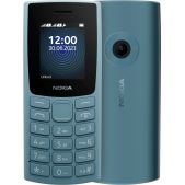 Мобильный телефон Nokia 110 TA-1567 DS EAC 0.048 синий 1GF019FPG3C01 моноблок 2Sim 1.8 240x320 Series 30+ 0.3Mpix GSM900 1800 Protect MP3 FM Micro SD max32Gb