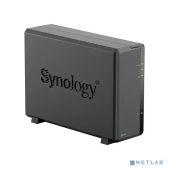 Система хранения данных Synology DS124 1x2.5/3.5 SATA, Realtek RTD1619B/4x1.7GHz, 1Gb DDR4, 1x1 Gbит/с, 2xUSB