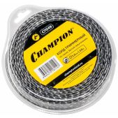 Леска для триммера Champion C7049 Tri-twist 3.0ммx50м витой треугольник +нож
