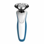 Бритва электрическая Centek CT-2152 серо-бело-синяя, 3 плав. головки, сеть-аккумулятор