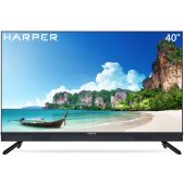 Телевизор 40 Harper 40F821TS FullHD, Smart TV, безрамочный