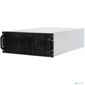 Корпус 4U серверный Procase RE411-D11H0-FC-55 11x5.25+0HDD, черный, без блока питания, глубина 550мм, MB CEB 12x10.5, панель вентиляторов 3x120x25 PWM