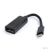 Переходник Cablexpert A-CM-DPF-01 USB Type-C/DisplayPort, 15см, пакет