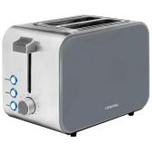 Тостер Centek CT-1422 серый 850Вт