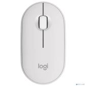 Мышь Logitech 910-007013 Pebble 2 M350S TONAL беспроводная, белая