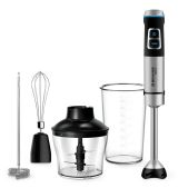 Блендер погружной Brayer BR1257 1.5кВт,,титан.лезвия, венчик, стакан, измельчитель