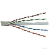 Кабель UTP 4 пары Exegate EX186134RUS кат.6 CCA, 23AWG, 305м pullbox, серый