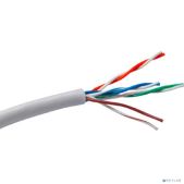 Кабель UTP 4 пары Exegate EX261518RUS кат.5e Special CCA, 26AWG, бухта 305м, серый, PVC