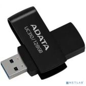 Накопитель Flash Drive USB 3.2 128Gb A-data UC310-128G-RBK UC310, черный