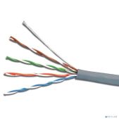 Кабель UTP Exegate EX289281RUS UTP4-C5e-CU-S25-IN-LSZH-GR-305 4 пары кат.5e медь, 25AWG, LSZH, бухта 305м, серый