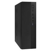 Корпус mATX без БП Exegate EX291267RUS Desktop MI-301U 1xUSB+1xUSB 3.0, аудио, черный