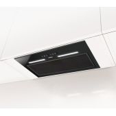 Вытяжка встраиваемая Hansa OMP6553BGH ширина 55 см, работа на отвод и рециркуляцию, максимальная производительность 500м3/ч, минимальный уровень шума 59 дБ, управление жестами, сенсорное управление, отсрочка выключения, 3 скорости работы
