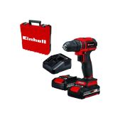 Дрель шуруповерт Einhell TE-CD 18/40 Li BL 4513995 PXC 18В, 2x2.0Ач, 0-350/1450об/мин, 40Нм, БЗП 10мм, 1.2кг, бесщеточный