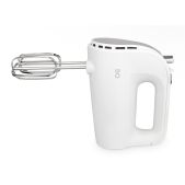 Миксер BQ MX423 ручной 500Вт, 5 режимов, механическое управление, бело-стальной