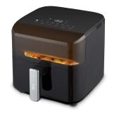 Аэрогриль BQ GR2001 1.5кВт, 4л, дисплей, сенсорное управление, чёрный