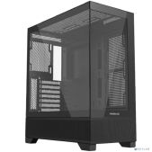 Корпус ATX без БП Powercase Luminous CLB-L0 Tempered Glass, чёрный