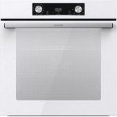 Духовой электрический шкаф Gorenje BOS6737E06WG 60см 77л Сенсорный программатор IconLED, Плавное открывание и закрывание дверцы, Решетка, Частично выдвижные телескопические направляющие на 1-м уровне, Дверца CompactDoor: 2 стекла + 1 термослой