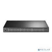 Коммутатор TP-Link SG3452P 48-port Gigabit PoE+ L2+ switch, 48 802.3af/at PoE+ ports, 4 Gb SFP slots, 1 RJ-45 + 1Micro-USB console ports, 348W PoE budget