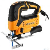 Лобзик электрический Deko DKJS 850E 083-1010 850Вт, 800-3000об/мин, ход 19мм, рез дерево 65мм/металл 6мм, кабель 1.9м, 1.95кг, маятниковый ход, замена пилки
